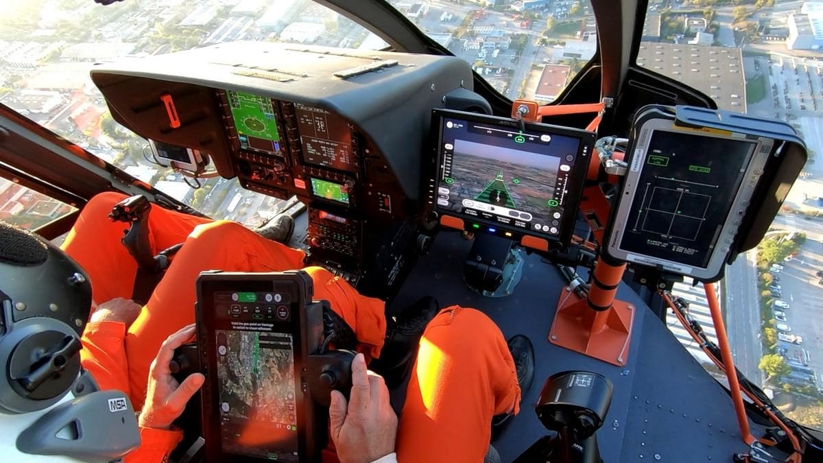 A jövőbeni repülésfejlesztés kulcsa: tablettel vezérelt, automatikus helikopterek