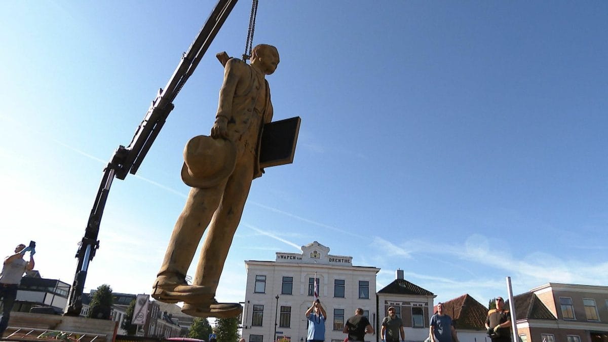 Az elképesztő lopás: Ismeretlenek eltulajdonítottak egy óriási Van Gogh-szobrot Hollandiában