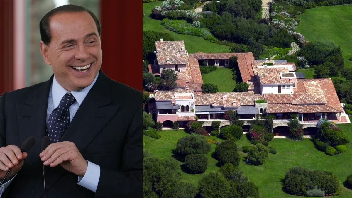 Berlusconi luxusvillája végleg új gazdára talál: Az örökösök eladják