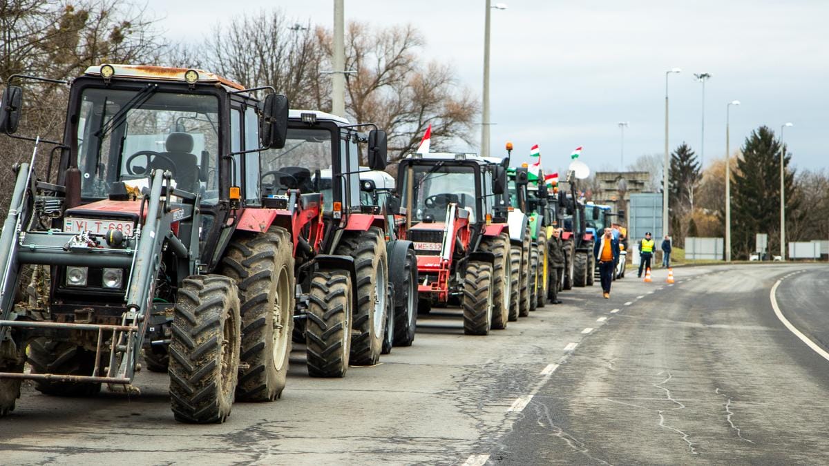 A traktorok hada veszi be Budapestet hétvégén