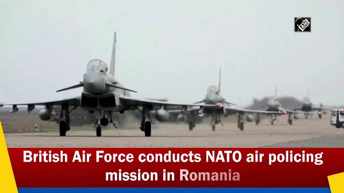 A brit légierő hat vadászgépe megérkezett Romániába