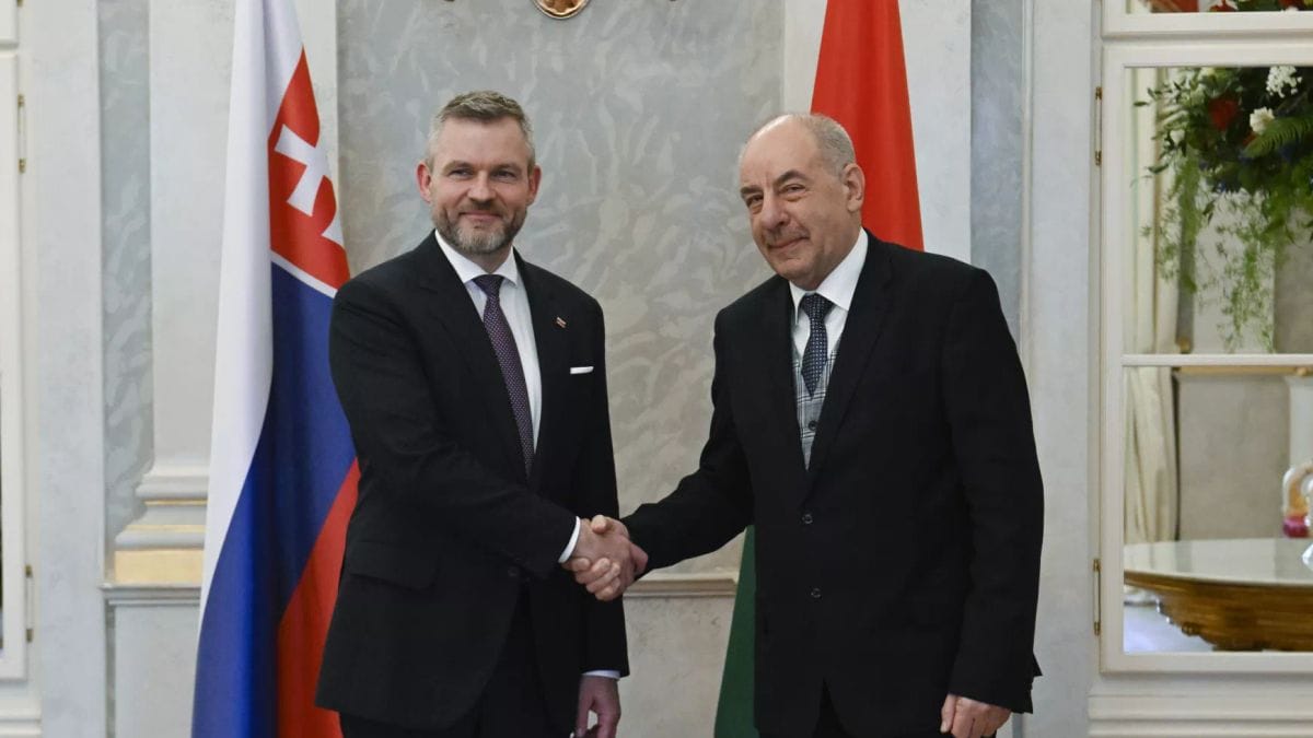 Sulyok Tamás fogadta a Szlovák Nemzeti Tanács elnökét