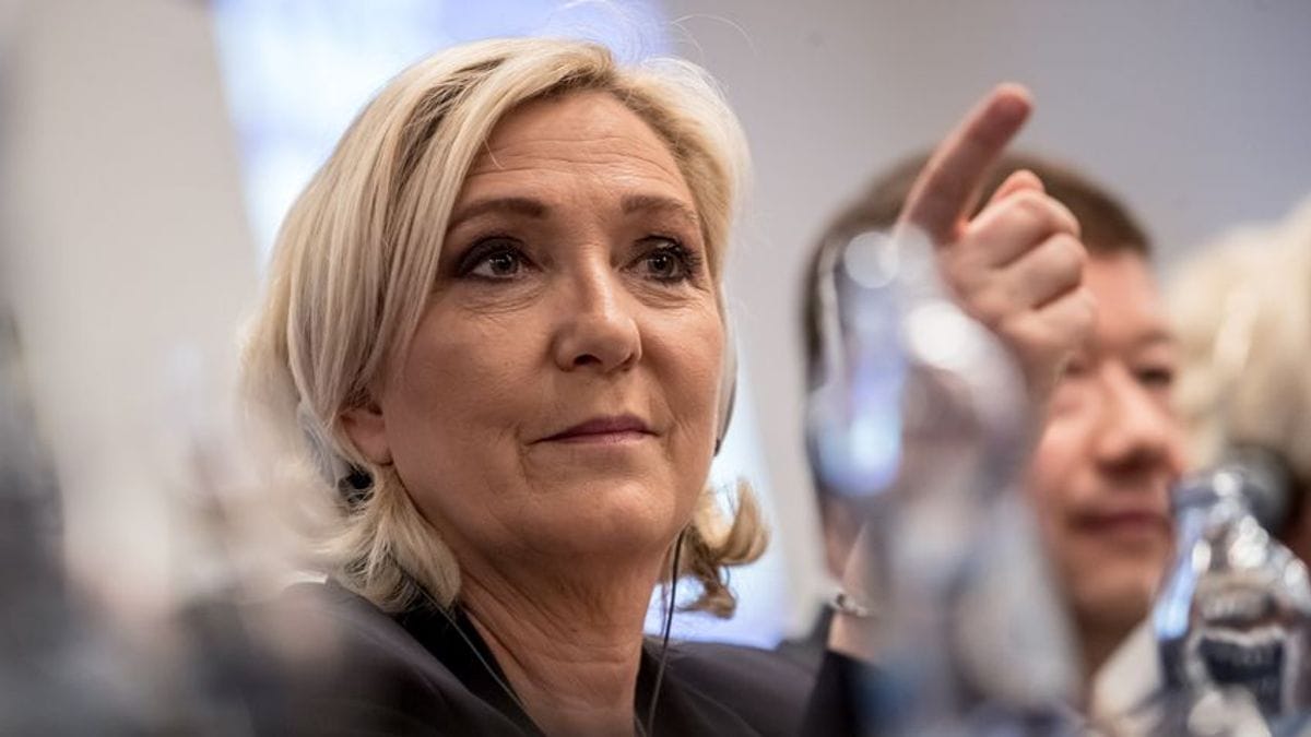 Marine Le Pen pártjának növekvő esélyei az EP-választáson