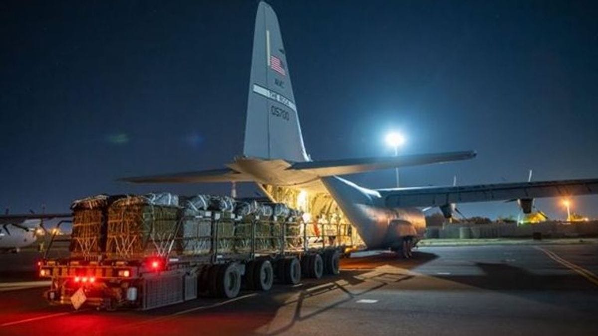 Az elkötelezettség légisiklása: Amerikai segély Gázába repülve