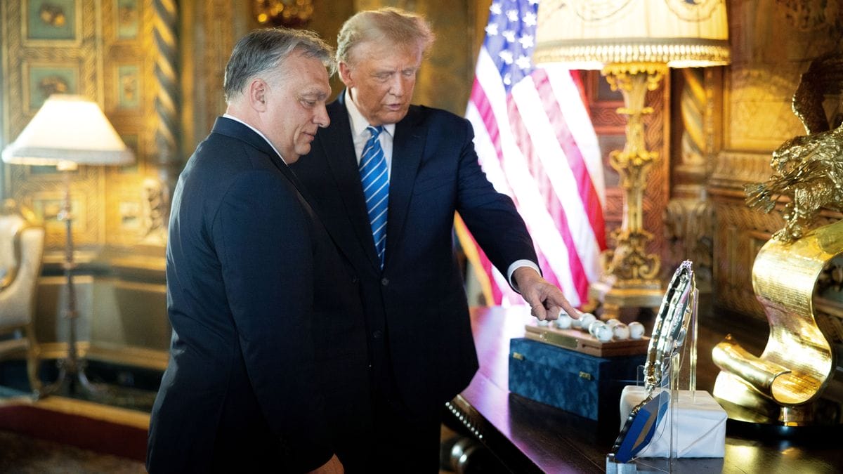 Közvetítés a legfrissebb Orbán-Trump találkozóról