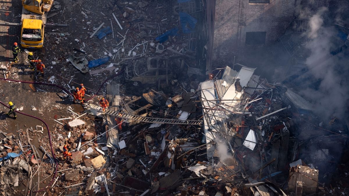 Fotók az életveszélyes robbanásról: az eseményről megrázó képek érkeztek szerda reggel