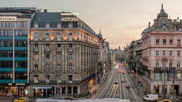 110 éves jubileumot ünneplő Astoria Hotel