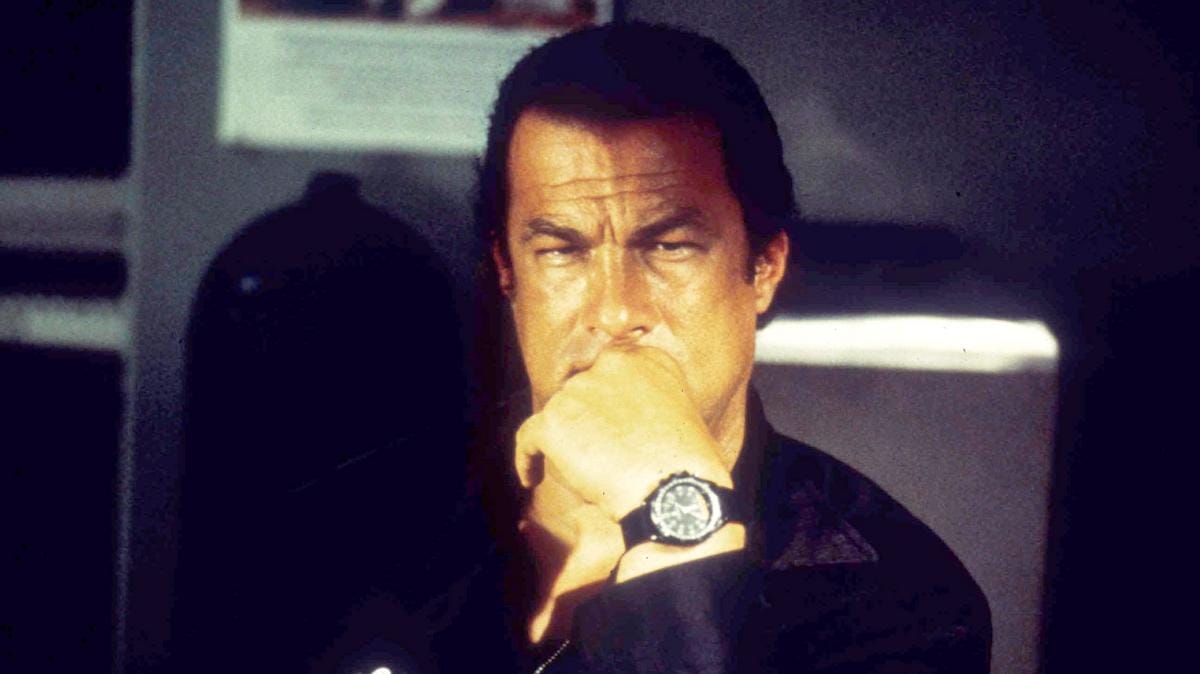 Azonos arckifejezés – Steven Seagal átalakulása akciósztárból