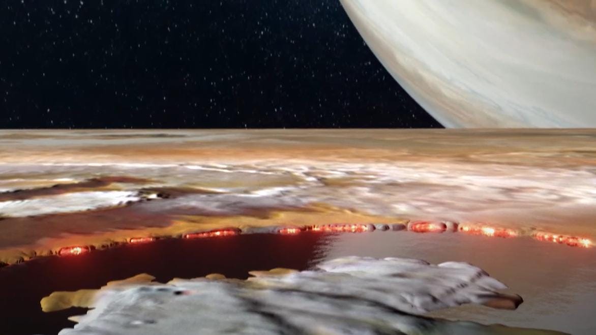 A "NASA felfedezett egy lávatavat a Jupiter egyik holdján" cím hatásos lehetne.