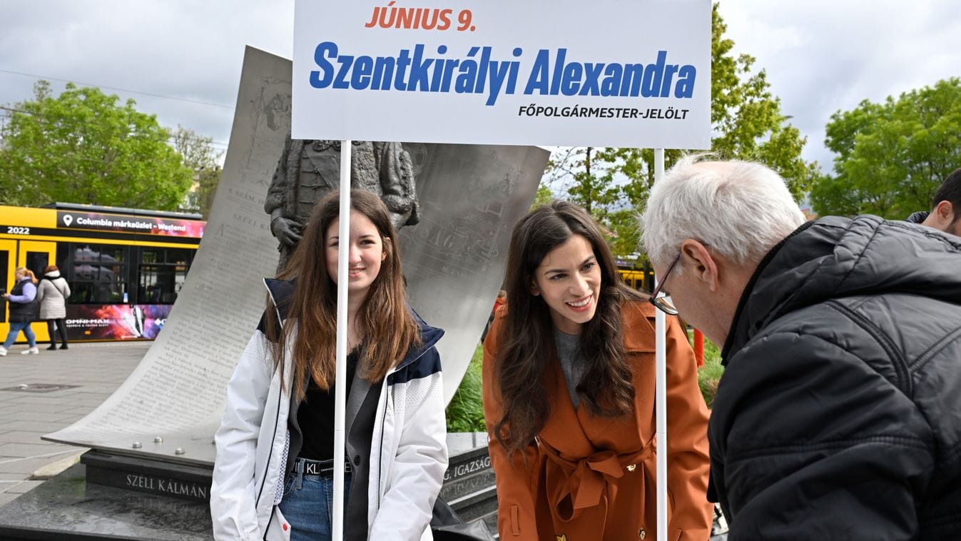 Szentkirályi Alexandra főpolgármester-jelöltségéhez elegendő aláírás gyűlt össze