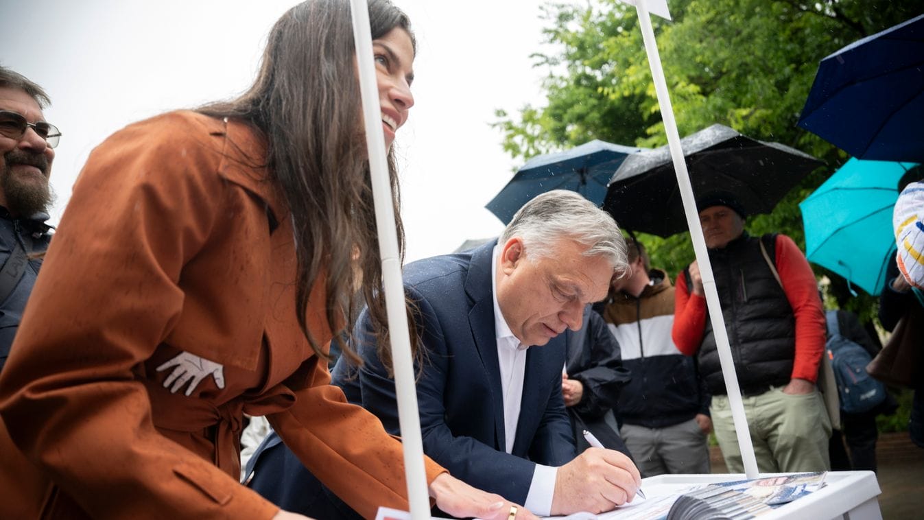 Az Orbán Viktor kampánykörútja folytatódott Budapestet ölelve: 'Hajrá, Alexandra!'