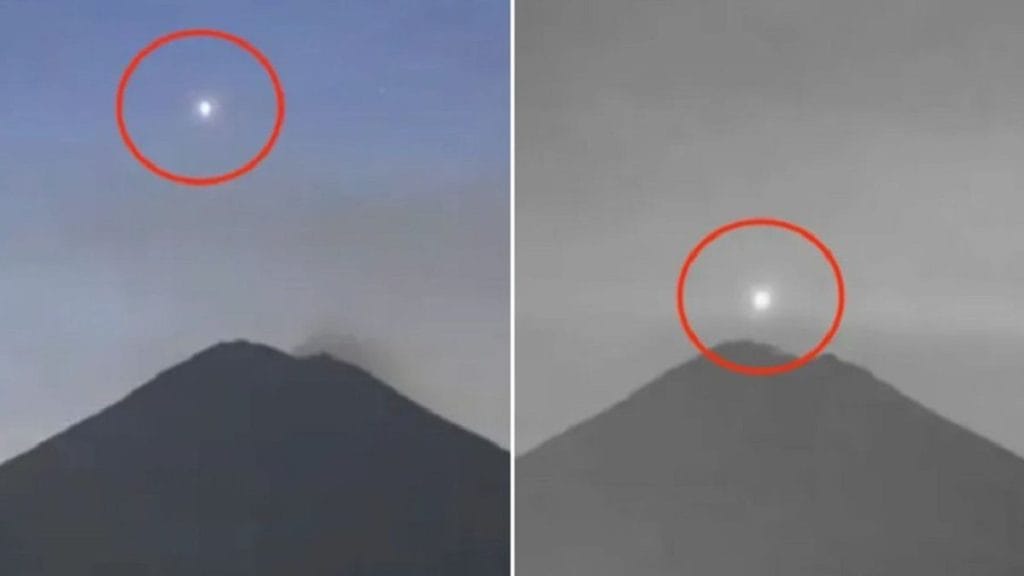 Vulkánba bújt UFO: Szakértő leleplezi a titkot