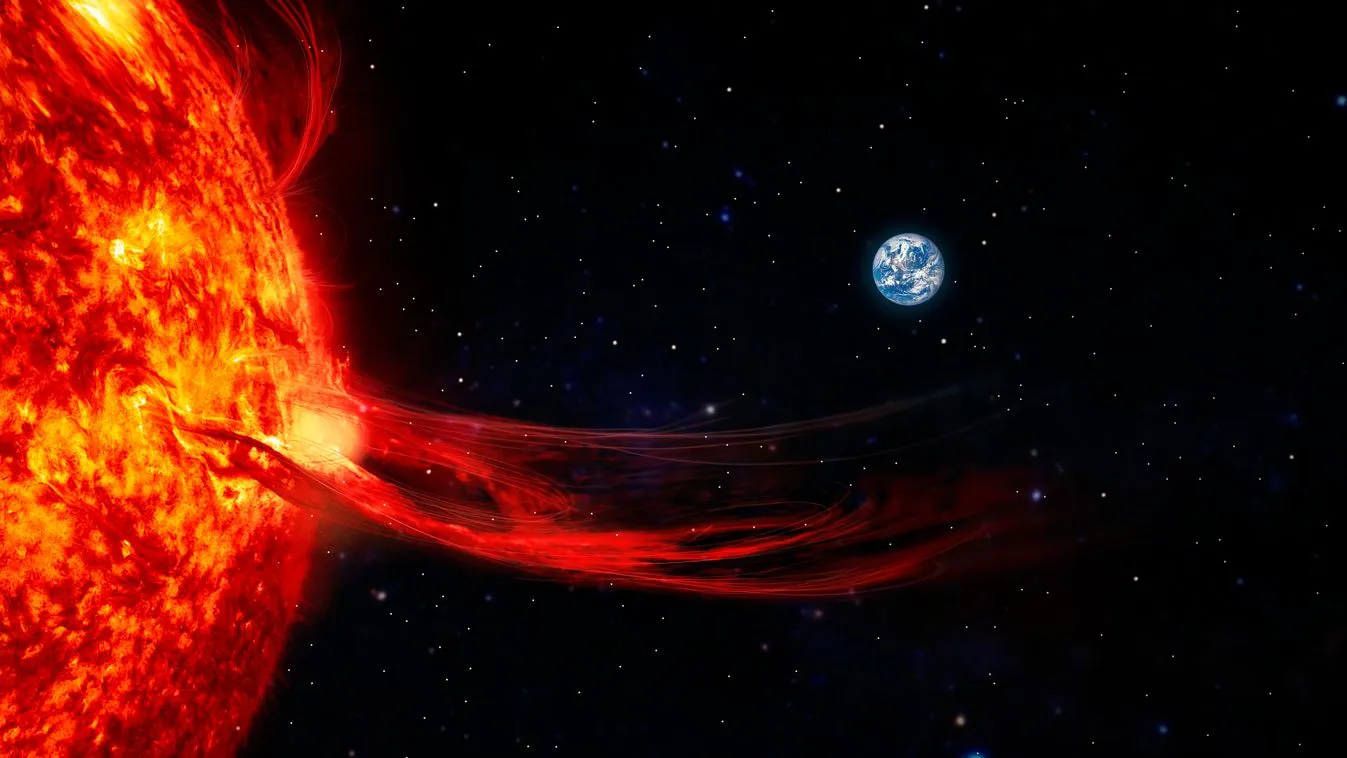 A Napból származó váratlan robbanás közeleg a Föld felé