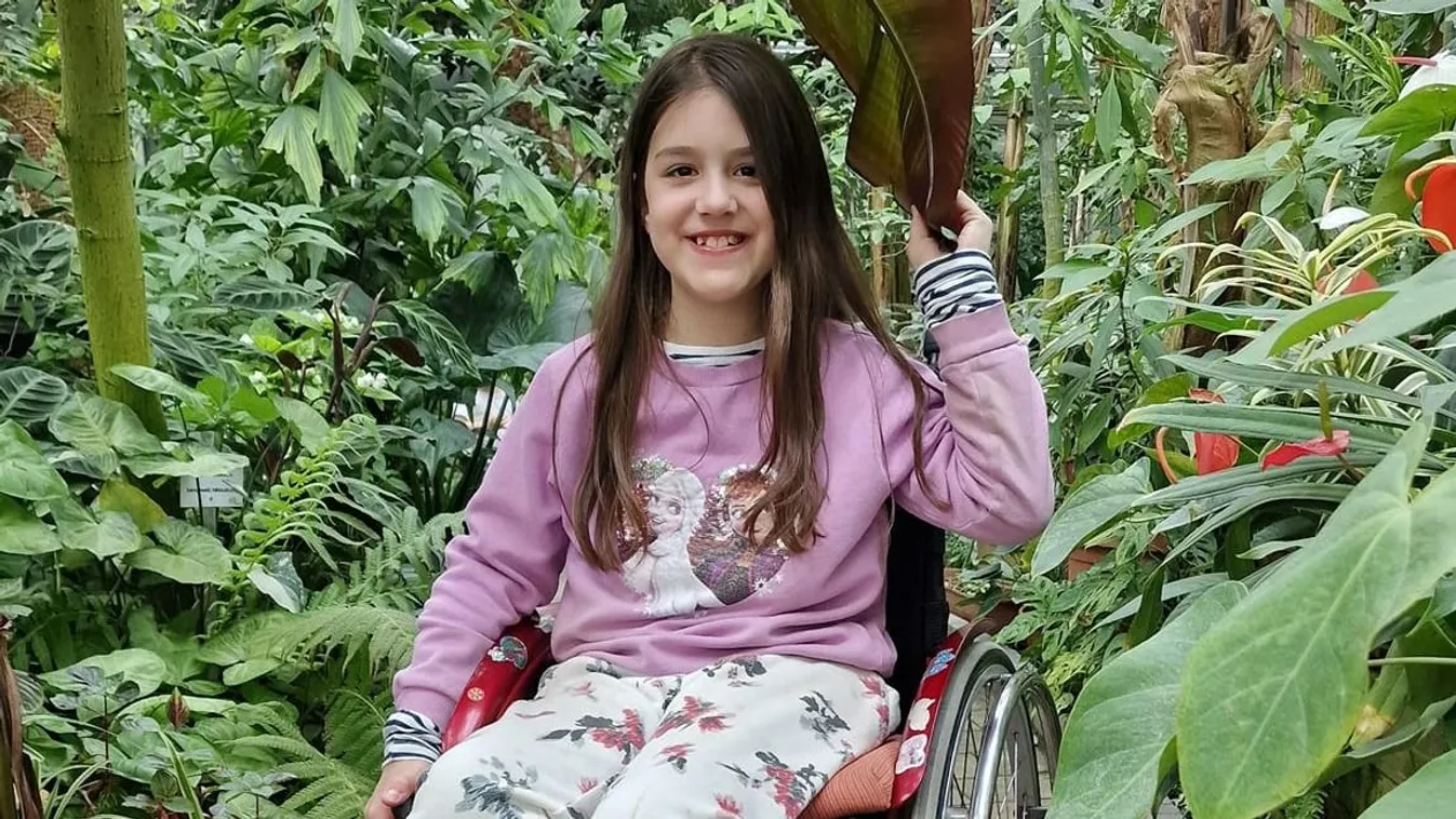 Az elszánt Livi küzdelme a gerincvelő-gyulladással: Négy nap alatt bénult le, de nem adja fel