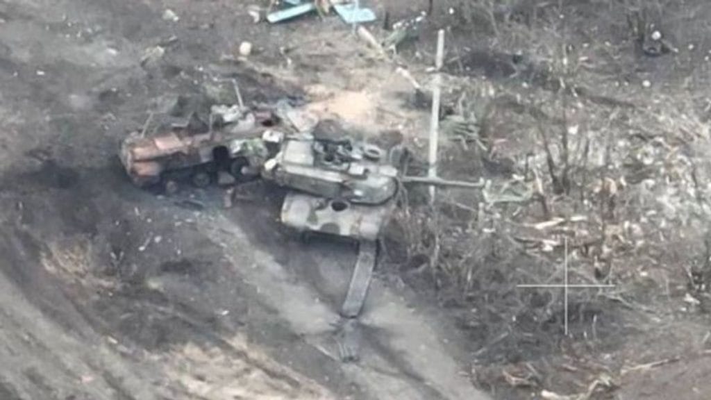 Az oroszok hatásos csapása: Az amerikai tankok 16 százalékát semmisítették meg
