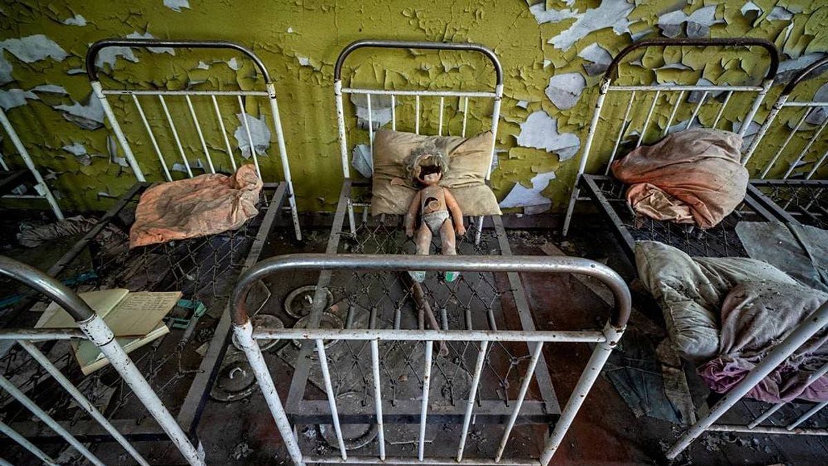 A Csernobil: Megfagyott idő képei a szellemvárosból