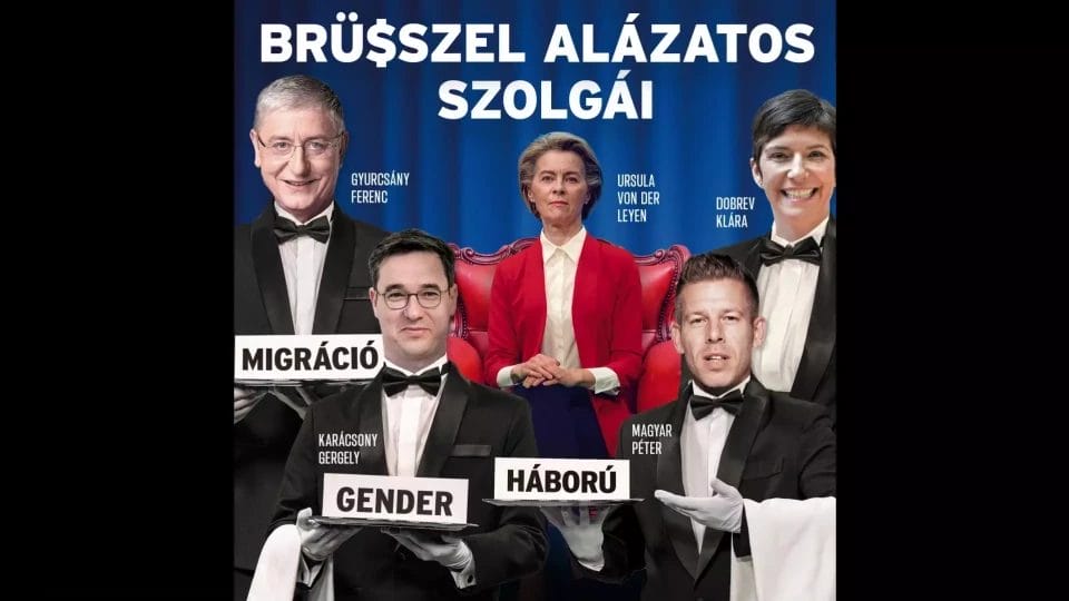 A Fidesz új kampányvideójában: Magyar Péter háborút, Gyurcsány Ferenc migrációt, Karácsony Gergely pedig gender-propagandát tálal