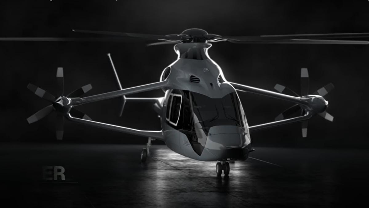 Repülő Sprinter: Az Airbus forradalmi helikopterének első repülése megörökítve