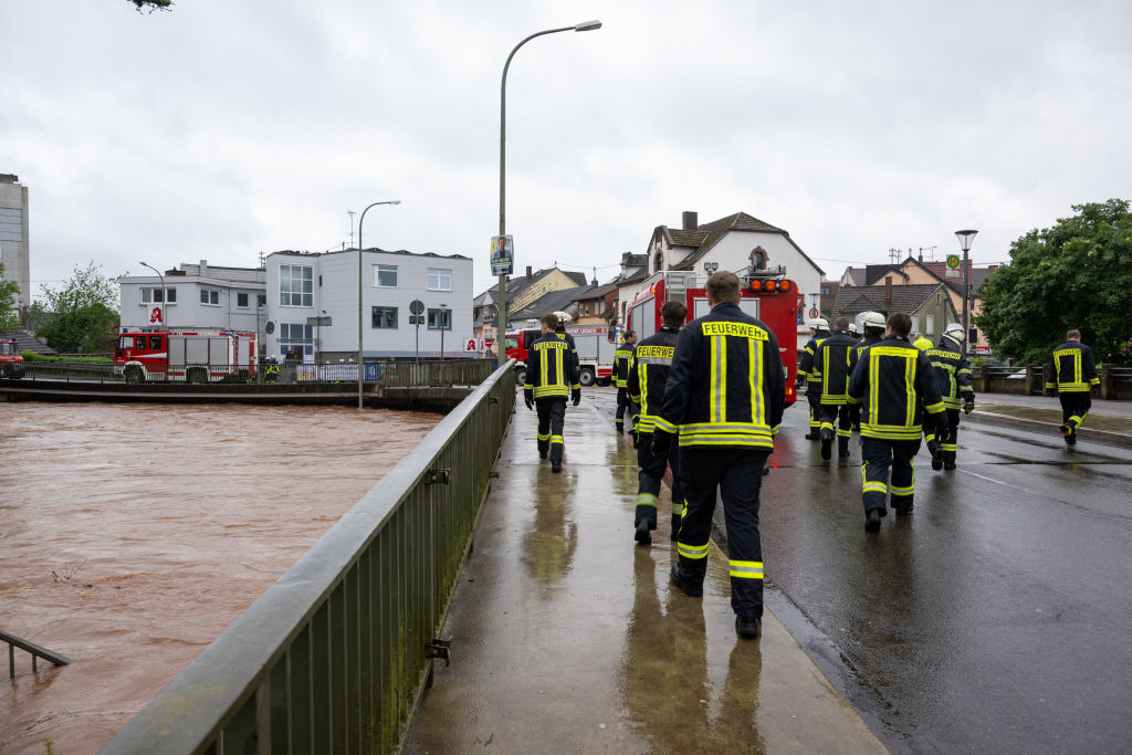Vészes helyzet a Saar-vidéken: Ottweiler óvárosát elöntötte a brutális áradás
