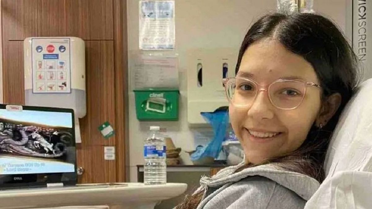 Nem adjuk fel reményeinket" - 17 éves rákbeteg Evelina története