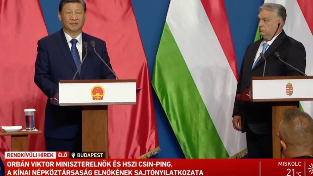 Orbán Viktor által kihirdetett stratégiai partnerség Magyarország és Kína között