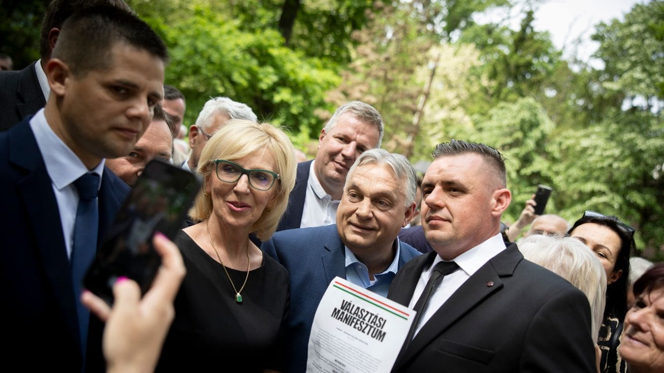 Orbán Viktor vidéki kampánykörútját Nyíregyházán folytatta