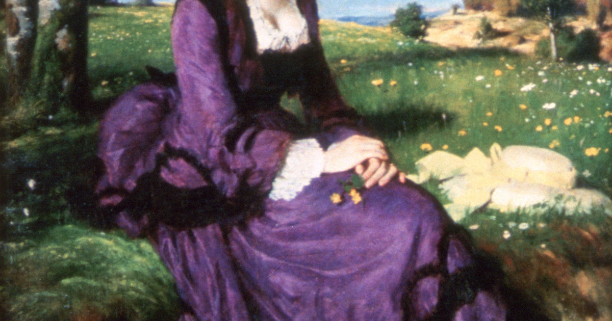 A Lilaruhás nő varázsa: Szinyei merengőn festette meg a magyar Mona Lisát
