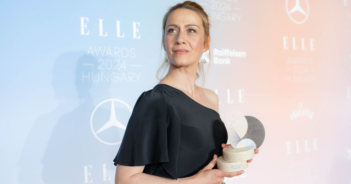 Balsai Móni ragyogott az ELLE Awardson: Az év színésznője lenyűgöző estélyi ruhában