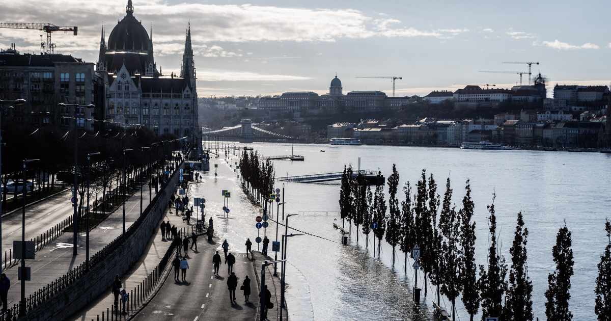 Az első árvízvédelmi lépés Budapesten: Tiltott terület