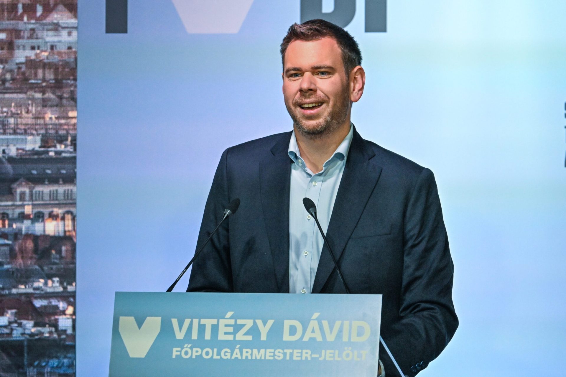 Az egyetlen kihívó - Vitézy Dávid küzd a főpolgármesteri székért a változó esélyek közepette