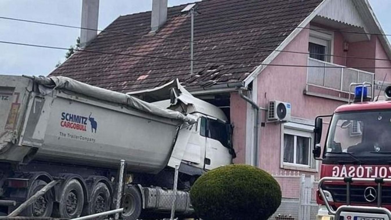 Balatonbozsoki katasztrófa: A kamion csapása elvette otthonukat a családnak