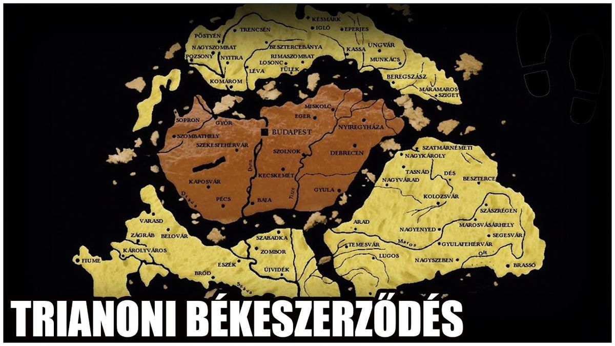 A trianoni Magyarország maradék területének megörökített rajzai
