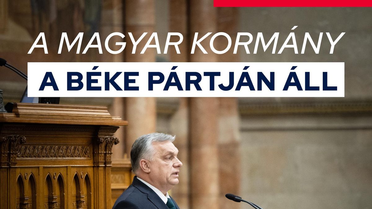 Orbán Viktor: A békepárti győzelem rémületet kelt Brüsszelben