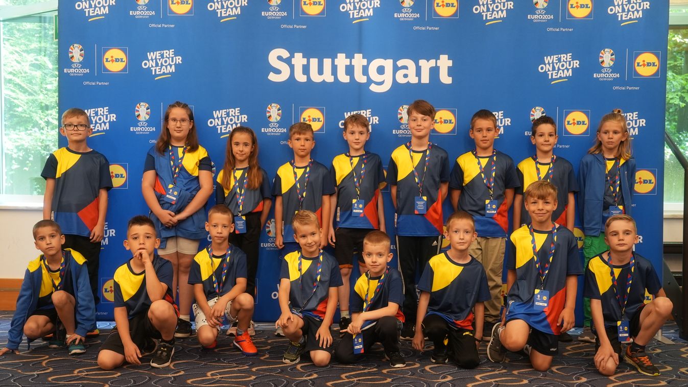 A Lidl Kids Team magyar fiataljai készülnek harcba az új sztár csapatával
