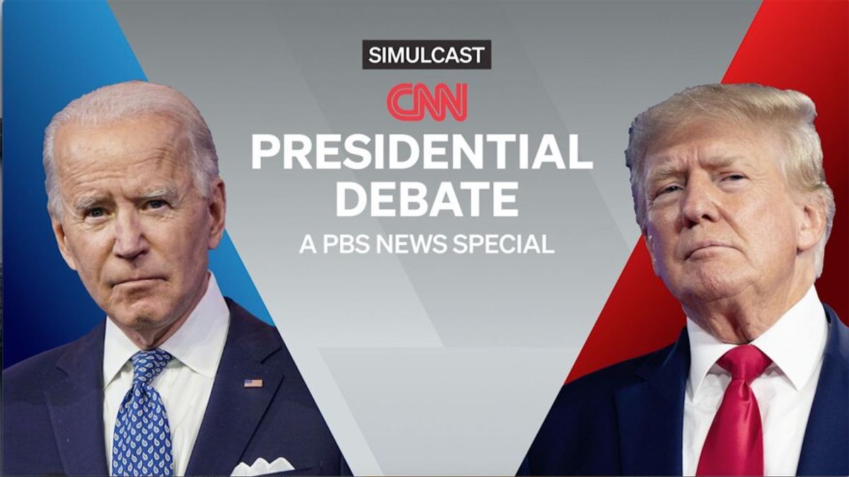 Az elnökjelöltek hatalmas tévé-vitája: Biden vs. Trump