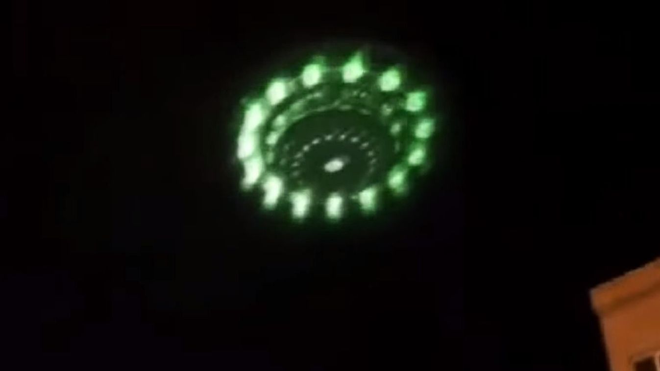 A rejtélyes UFO felvétele: fényesen izzó objektum az égen