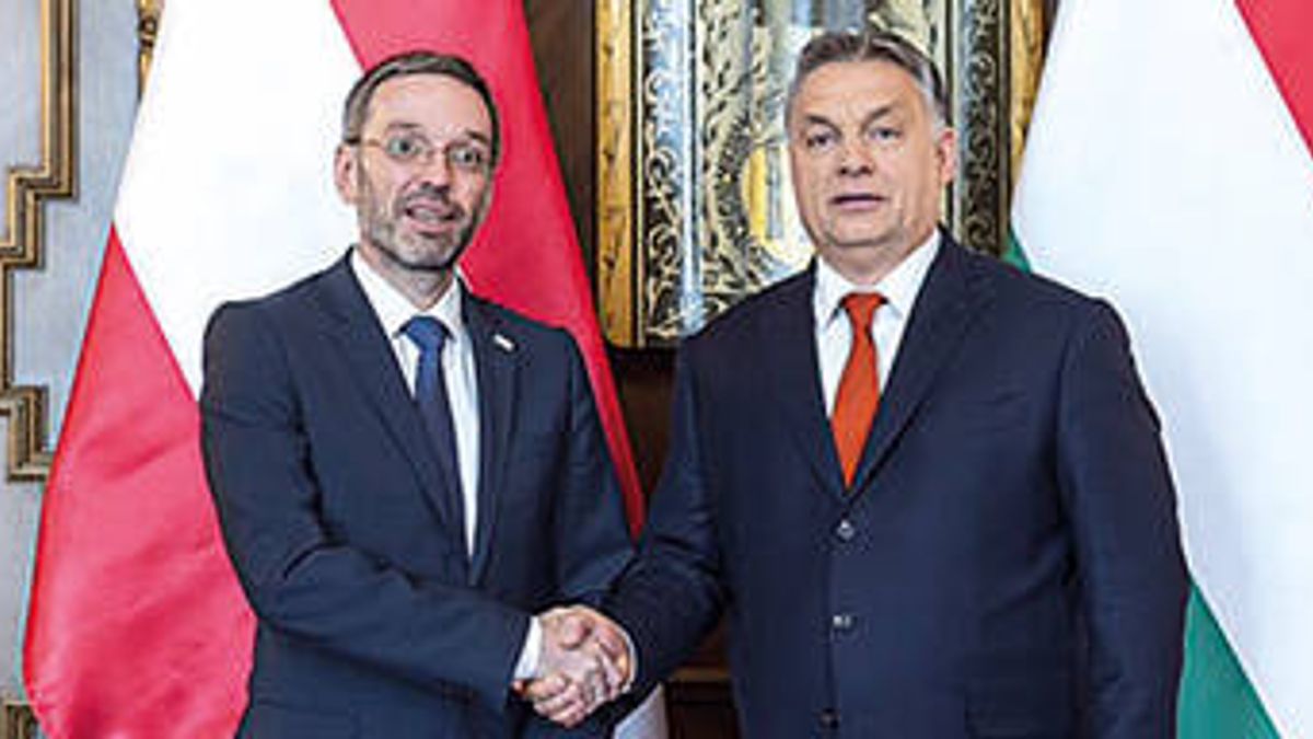 Az európai jobboldal vezetőivel találkozik Orbán Viktor Bécsben