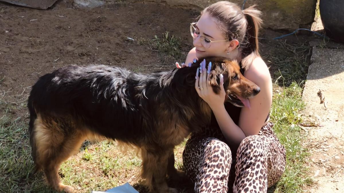 Egy év sorsfordító találkozás: Anna újra egymásra talált kutyájával 12 év után – Fotók