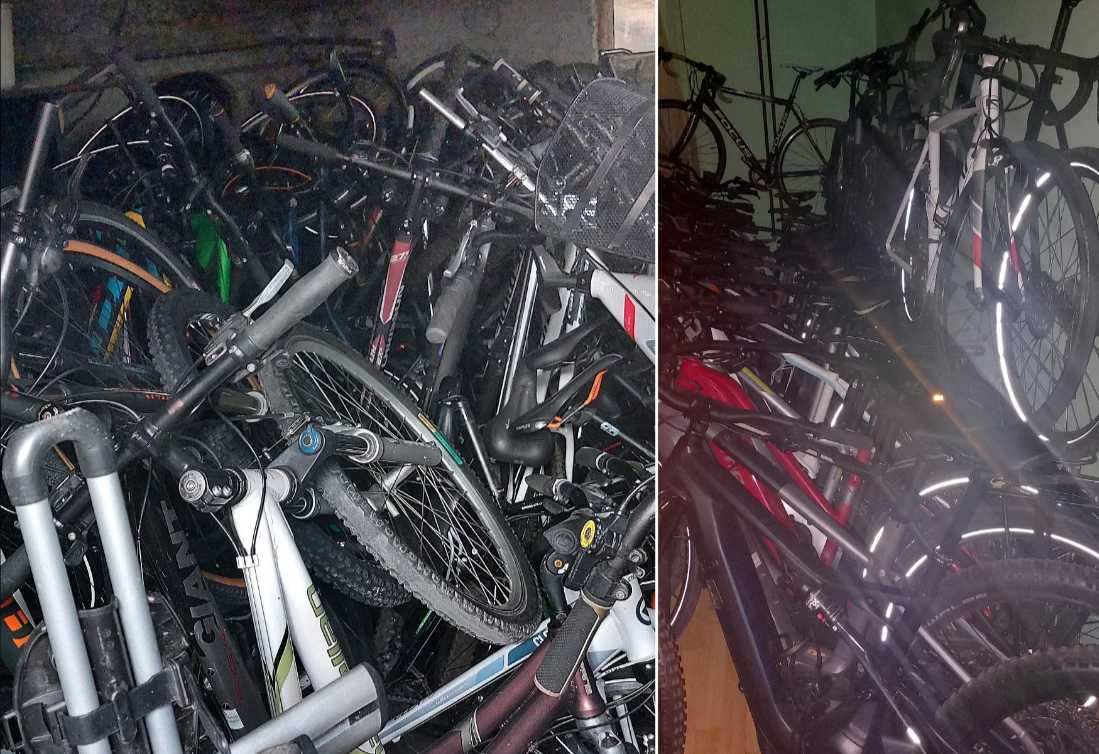 A lopott kerékpárok rejtélye: több száz bicikli található egy csepeli házban