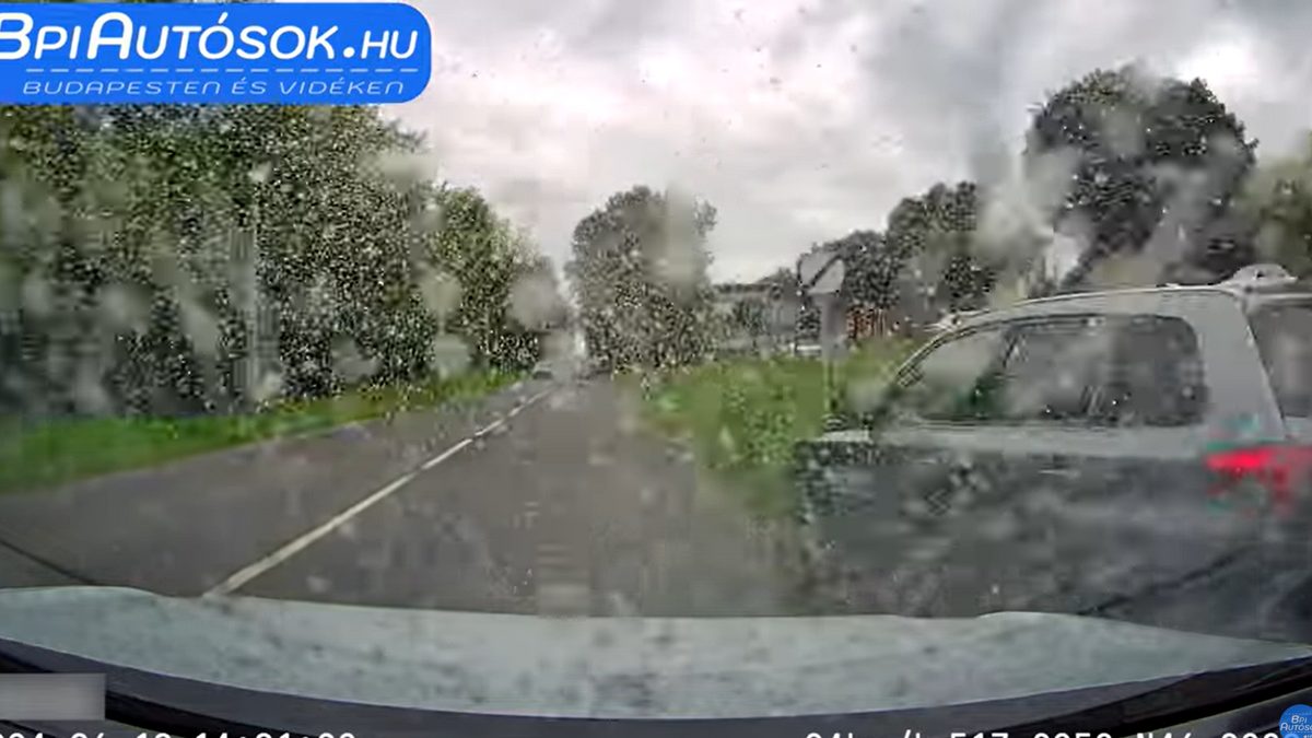 Rémes baleset kaposvári úton: tanulóvezető mögött haladó sofőr agya eldurrant, elképesztő jelenetek történtek - videó