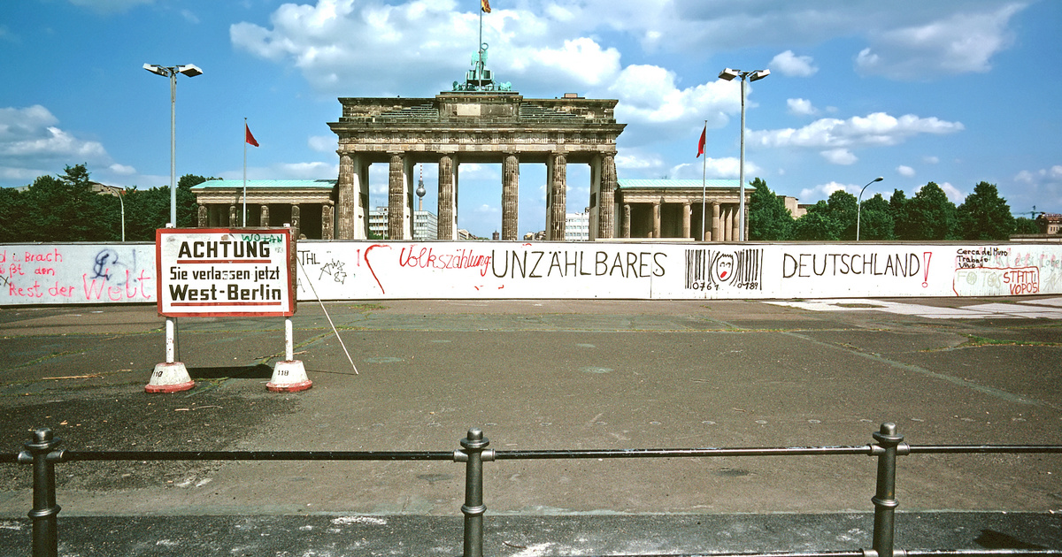 A berlini fal megpróbált átugrása: egy német férfi életét örökre tönkretette