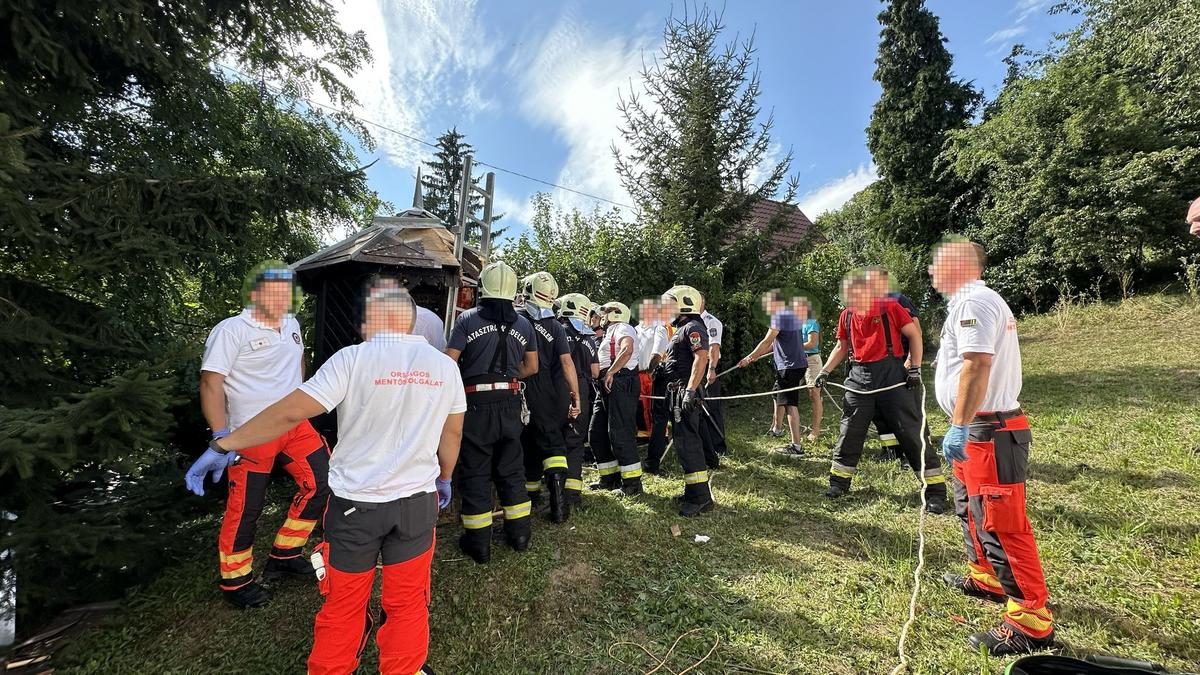 Életveszélyes helyzet: A négy éves kislány Kőszegen a kútba esett – drámai pillanatok a helyszínen