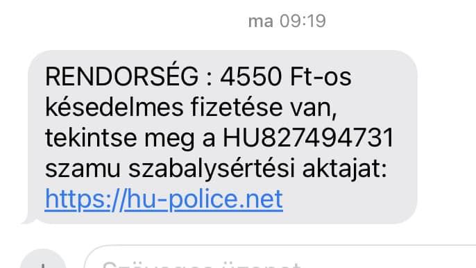 Fontos figyelmeztetés: Ne higgye el az álhíreket az sms-ekben! Védekezzen az átverés ellen a rendőrség segítségével