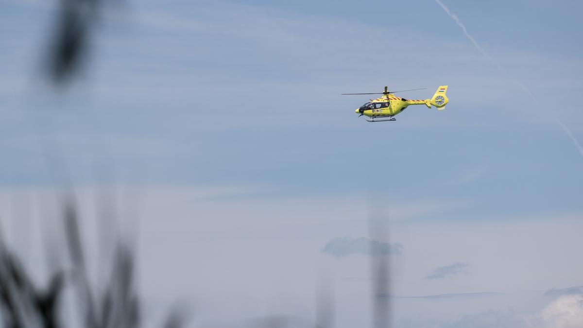 Dramatikus mentőakció Szombathelynél: Életmentők riasztására mentőhelikopter szállt az égen