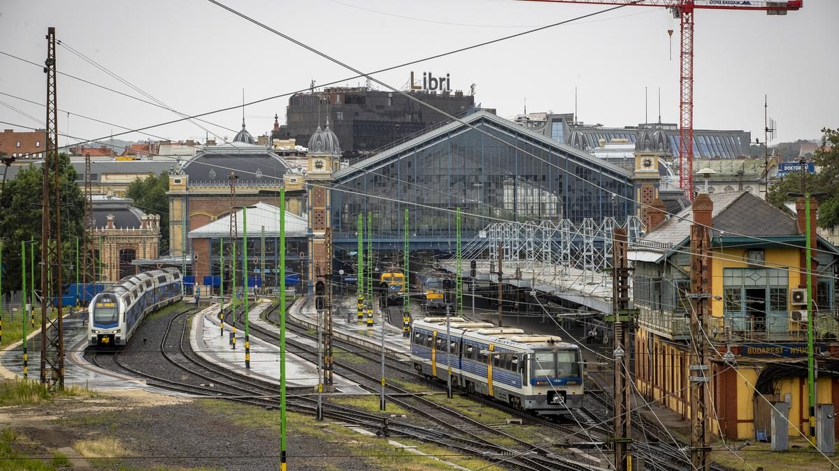 A tragikus végzet: Vonat gázolt halálra egy menekülő tolvajt Budapesten