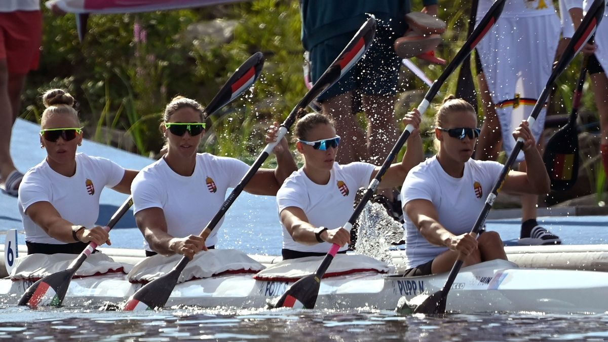 Magyar női kajak négyes bronzérmet szerzett az olimpián!