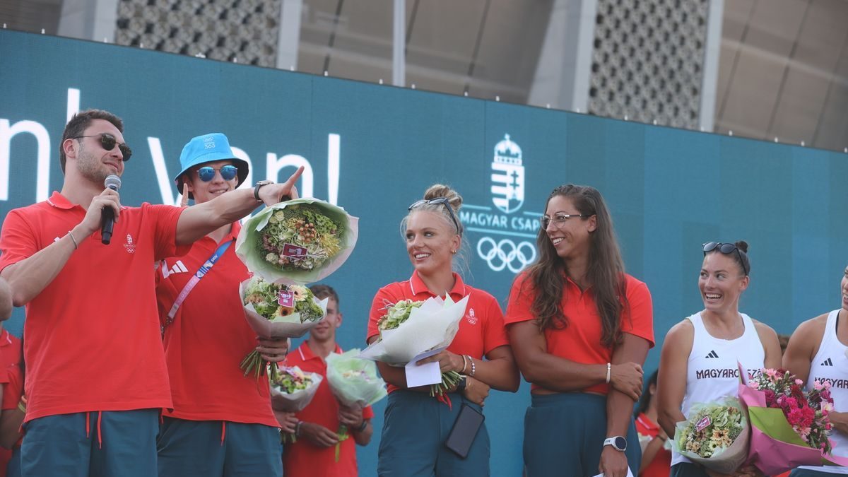 Olimpiai hősök: Milák Kristóf és társai együtt a színpadon