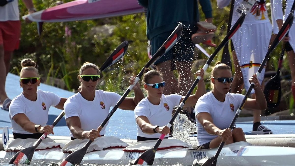 Aranyos Csepel szereplés az olimpiai dobogón: Bronzérmet nyert a magyar női kajak négyes