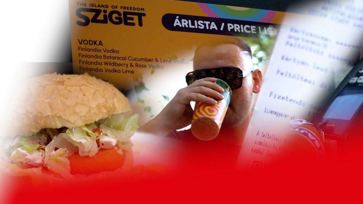 50 ezer forintos Sziget Fesztivál kihívás - mire elég egy napra?