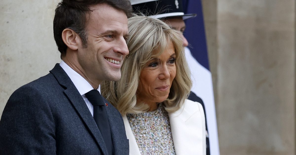 Brigitte Macron ifjúkori esküvői fotója felbukkant: így nézett ki fiatalon a francia first lady